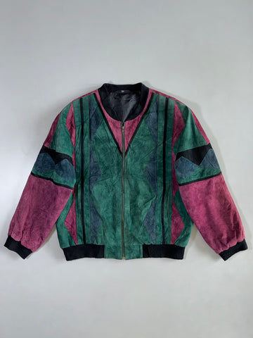 Super Premium Original Suede Leather Jacket (L/Xl)