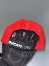 Ducati Corse Italian Flag Colorblock Racing Baseball Cap (Adjustable)