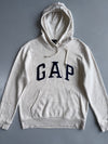 GAP Arch Logo Oatmeal Hoodie (S)