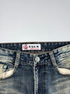 J950 (Amaterasu) Embroidered Crane Jeans (W:32 |L:43)