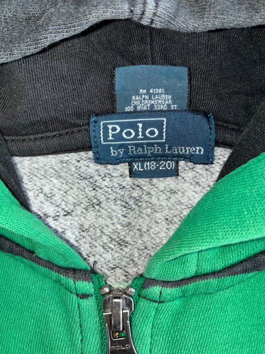 Polo Ralph Lauren Rugby Striped Zip Hoodie (M/L)