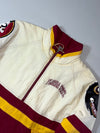 Vintage Starter Florida State Seminoles Embroidered Pullover Jacket – Maroon/Cream (2XL)