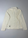 Jack Wolfskin Cream Off-White Fleece Zip Jacket Women’s (S)