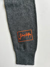 Polo Ralph Lauren Charcoal Grey Merino Wool V-Neck Sweater (M)