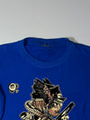 Graphic Playing Card Print Long Sleeve Tee – Royal Blue (M)