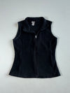 Champion Fitted Fleece Zip Vest – Black Women’s (XS)