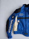 YoungDirector BMW Motorsports Racing Jacket Padded Armor Blue (S)