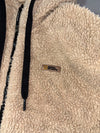 National Geographic | Sherpa Zip Hoodie Beige | (XL)