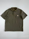 Carhartt Original Fit Olive Green Pocket Polo (2XL)