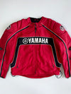 Yamaha Official Motorcycle Racing Jacket Armored Shoulder Elbow Pads Mesh Ventilation Removable mesh (2XL)