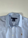 Ralph Lauren Light Blue Oxford Super Slim Fit Half Sleeve Shirt – Women's (M)