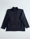 The North Face Black Quarter-Zip Fleece Pullover (XL)