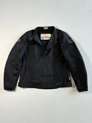 Lady Bering AC3 Performance  Mesh Motorcycle Jacket Black, French Brand Padded (S)