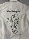 Scape x Mark Gonzales White Hooded Snowboard Jacket (L)