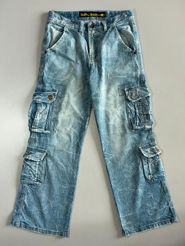 Nik Jeans Multi-Pocket Cargo Jeans (W:34 |L:42)