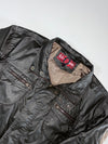 Onzashi “Oni Zurai” Waxed Moto Jacket – Black (L/XL)
