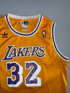 Adidas NBA LA Lakers #32 Magic Johnson Hardwood Classics Jersey (XL)