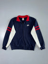 Nike Track Jacket Navy Red White Colorblock Full Zip(S/M)