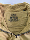 AFS Jeep Half-Zip Sweatshirt – Mustard Washed Utility Pullover (M/L)