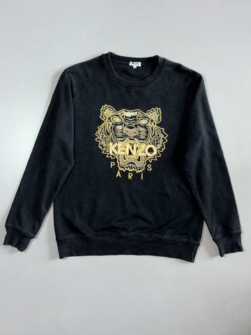 Kenzo | Paris Tiger Crewneck Black | (S/M)