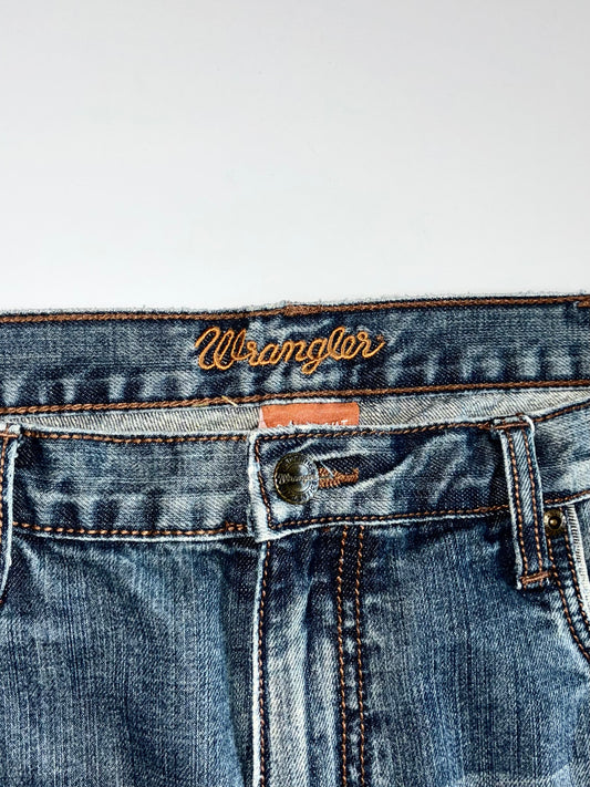 Wrangler Vintage Wash Premium Bootcut Denim Jeans (W:36 | L:40)