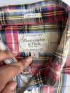 Abercrombie & Fitch Plaid Flannel Shirt “Muscle” Fit (Size L)