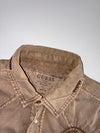 Guess Denim & Dry Goods Peace Sign Western Shirt(L)