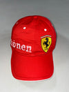 Puma x Scuderia Ferrari Kimi Räikkönen Red Cap – Official Team Supplier F1 Merch (Adjustable)