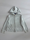 Polo Ralph Lauren | Grey Zip-Up Hoodie (XS)
