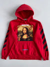 Off-White | Red Mona Lisa Temperature Print Hoodie (M/L)