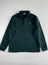 Kappa Fleece-Lined Long Sleeve Polo, Forest Green (XL)