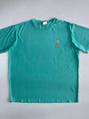 Weird Fish Embroidered Logo T-Shirt – Teal/Mint (2XL)