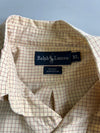 Ralph Lauren Yellow Tattersall Check Shirt (XL)
