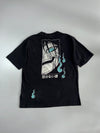 Cropp Comfort Fit Japanese Anime Multi-Character Black Graphic T-Shirt (Xl/2Xl)