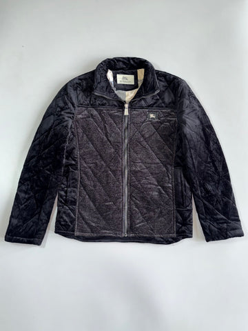 Burberry London Nova Check-Lined Diamond Quilted Jacket (M)