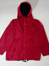Vintage Polo Sport Ralph Lauren Red Hooded Windbreaker Jacket (2XL)