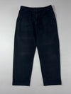 GAP Essential Black Khaki Relaxed Taper Pants (W:32) (L:38)