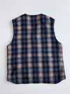 Levi’s Vintage Plaid Wool Button-Up Vest (M)