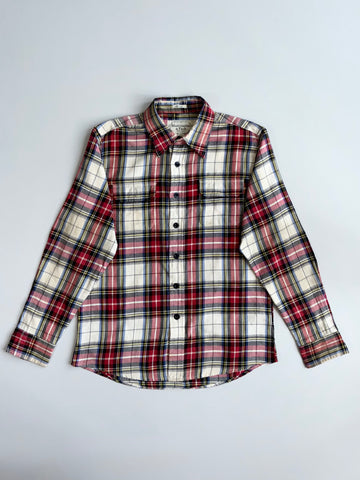Abercrombie & Fitch Plaid Flannel Shirt “Muscle” Fit (Size L)