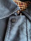 Jaguar Reversible Plaid & Navy Harrington Jacket (M/L)