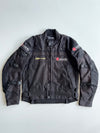 Suzuki x Duhan Racing Black Motorcycle Riding Jacket (L)