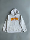 Thrasher Magazine Flame Logo Hoodie (L)