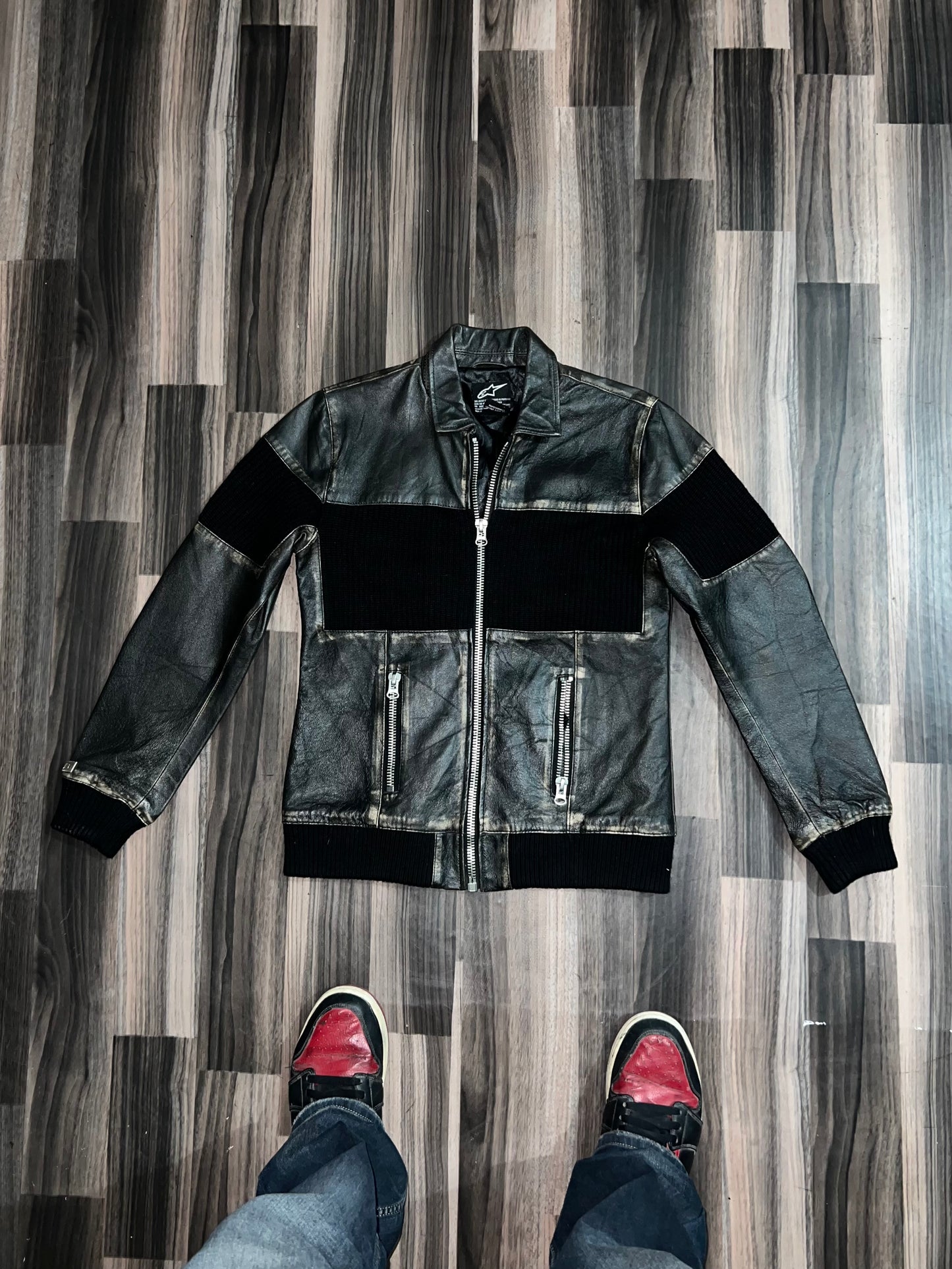 ZAlpinestars ORIGINAL Super Premium Leather Jacket (V.RARE) (S/M)