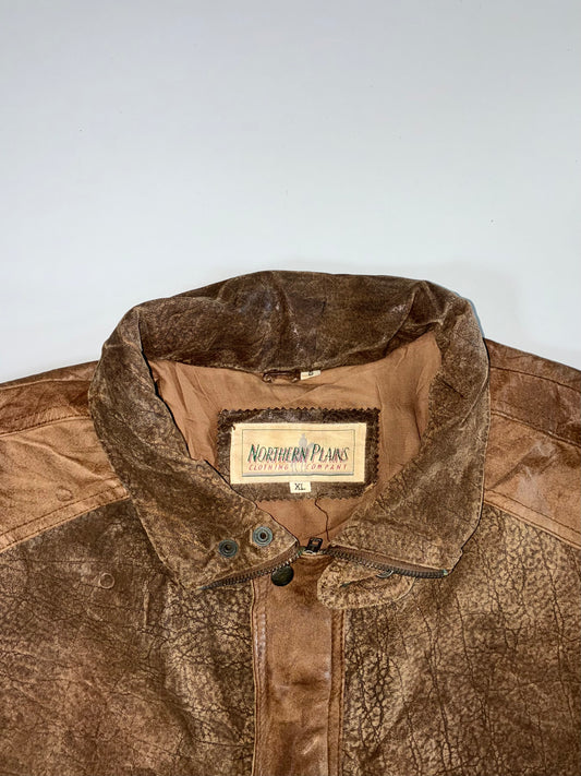 Northern Plains Premium Original Leather Jacket (XL/2XL)