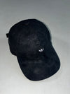 Adidas Originals Trefoil Patch Black Suede Cap (Adjustable)