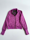 Y2K DC Shoes Reversible Monogram Bomber Jacket Women's (S)
