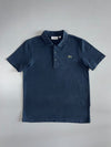 Lacoste Sport Vintage Navy Marl T-Shirt (M)