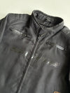 S-Line Black Motorcycle Riding Jacket – 88 Calgary Edition Patch (L)