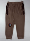 Adidas Brown Fleece Joggers – Eagle Tennis Club Patch (W:35) (L:37)