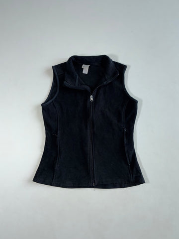 Champion Fitted Fleece Zip Vest – Black Women’s (XS)